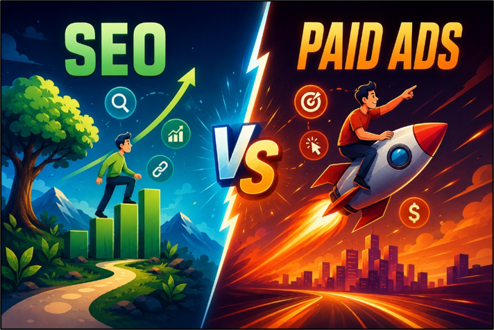 SEO and paid advertising strategies for business growth.
