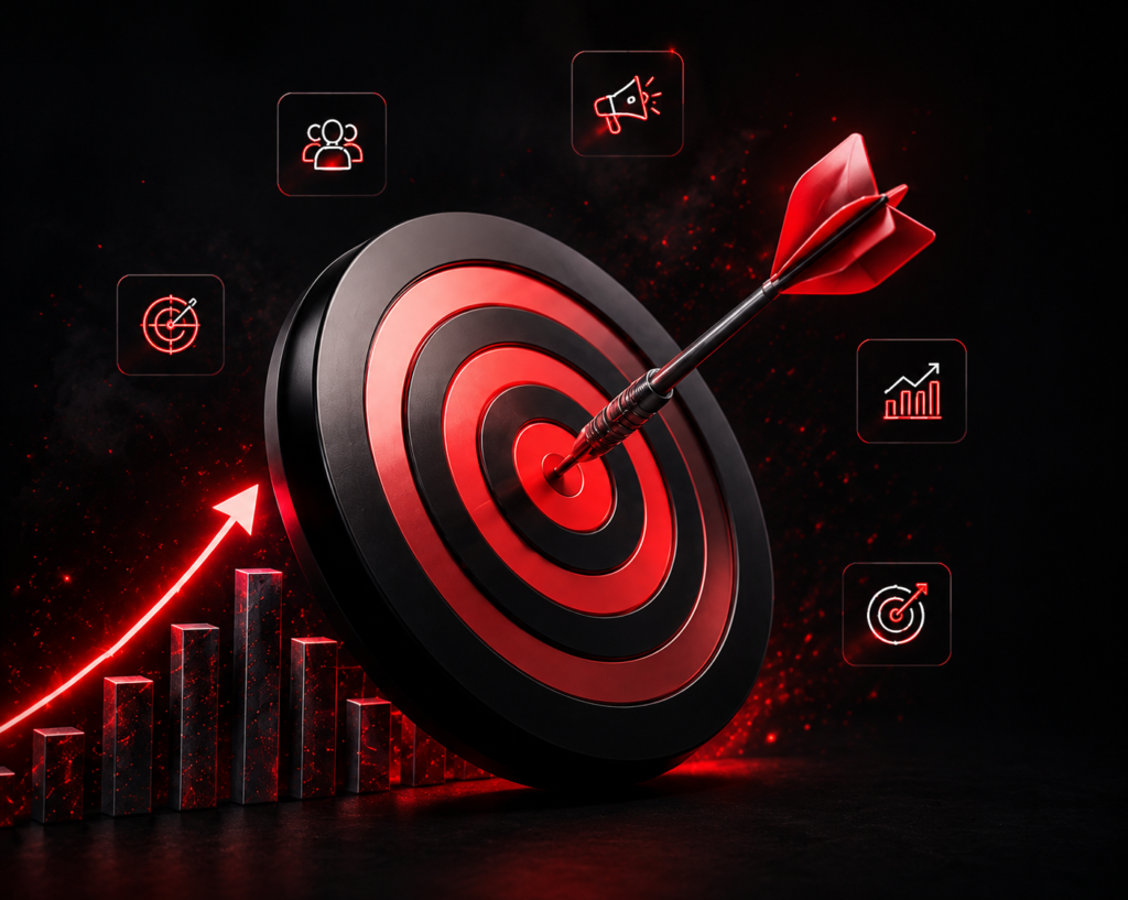 Digital marketing target and business growth strategy
